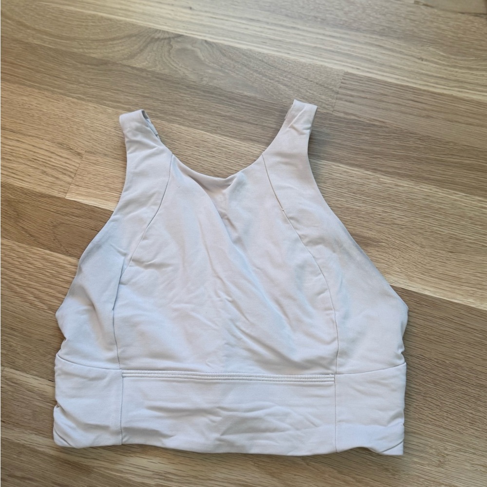 lululemon athletica Cream Crop Top